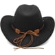 thumbnail image 4 of Sombrero de vaquero estilo occidental para niños y niñas, decoración de vaquera para Halloween, Navidad, cumpleaños, fiesta de máscaras, 4 of 4
