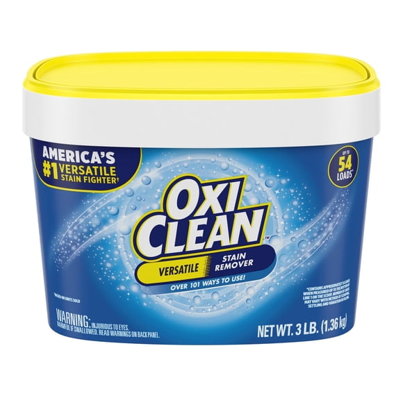 Removedor de Manchas OxiClean en Polvo 1,36 kg Versátil para Tela