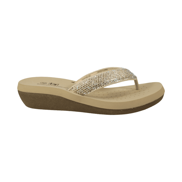 SANDALIAS BONNY FRANCO DORADO MUJER | 384-0972 - Talla 37