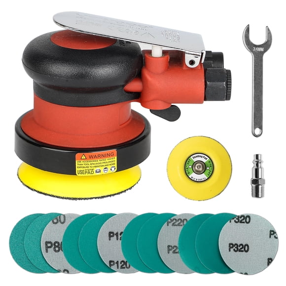 Lijadora Neumática Mini Palm UPWOOD 3" Aire 12000 RPM