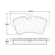 thumbnail image 1 of Pastillas Freno para auto CENTRIC 300.13570, 1 of 3