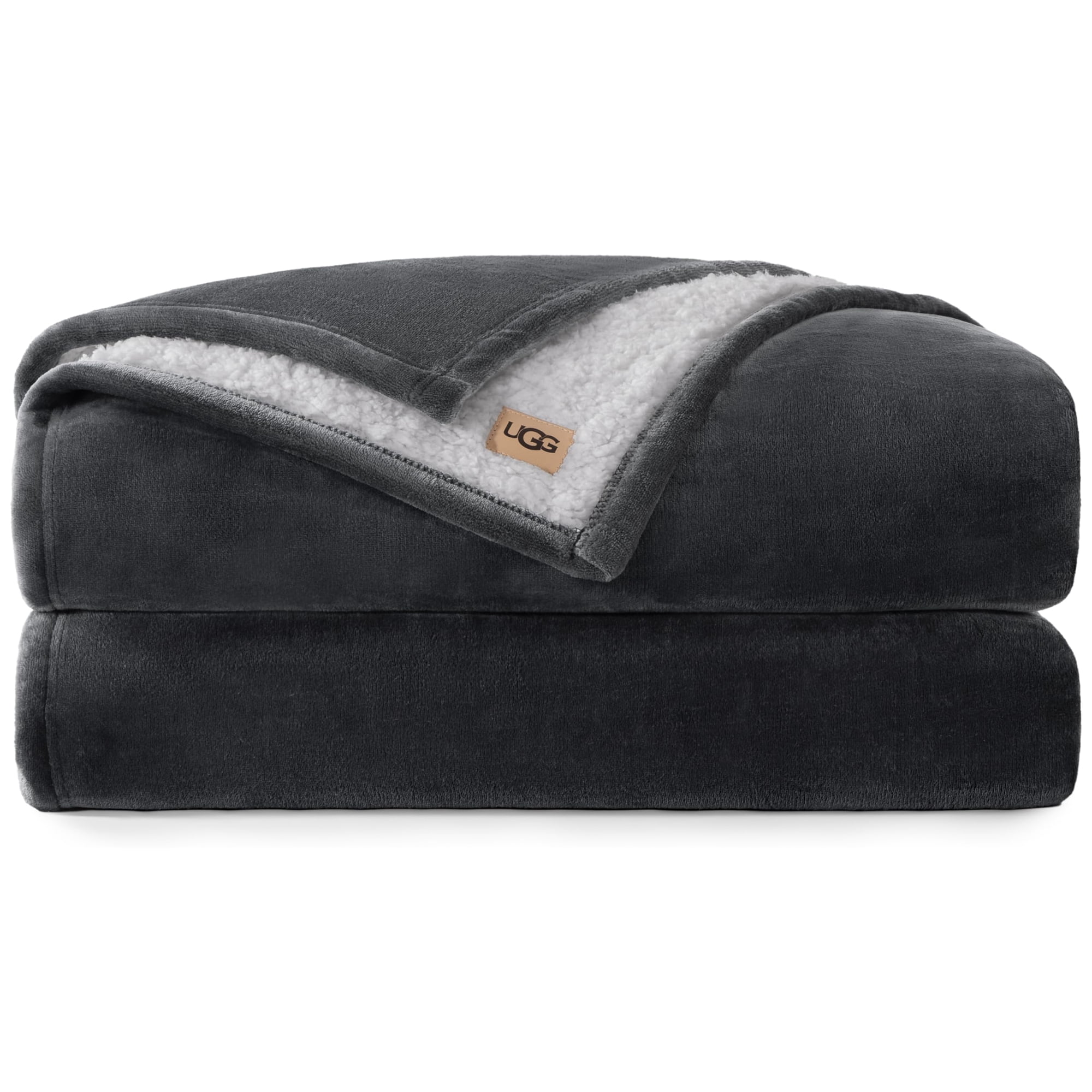Manta Ugg Nita Full/queen - Forro Polar De Felpa (228 X 228 Cm), Color Gris