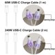thumbnail image 4 of Cubierta para cargador QLD COVER 35W USB‑C con lazo morado, 4 of 9
