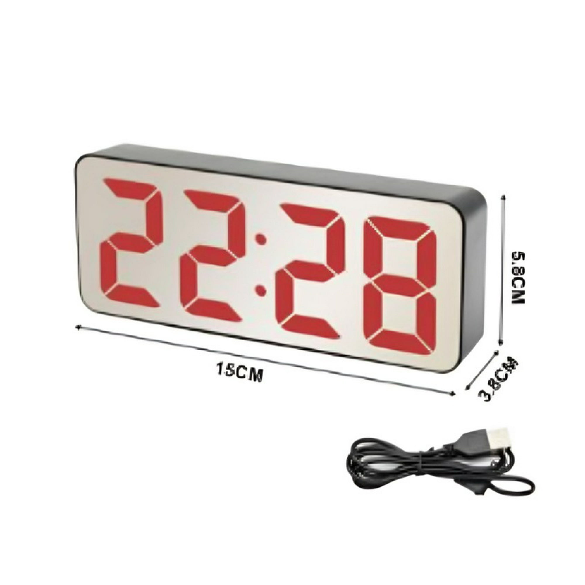 Genérico - Reloj Despertador 15x5,8 Cmde Diámetro