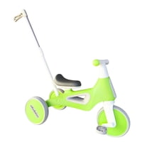 Vipnetwork - Triciclo Infantil Multifuncional 5 En 1 Con Pedales Verde