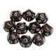 thumbnail image 1 of 10 Piezas De Dados Poliédricos D12 De 12 Caras Para Juegos De Mesa De Dragones Y Mazmorras Café Gris, 1 of 3