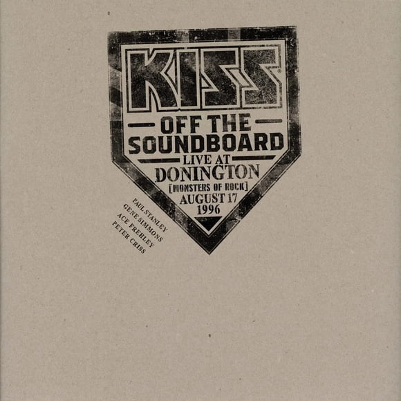 VINILO KISS/ KISS OFF THE SOUNDBOARD: LIVE IN DONINGTON 3LP