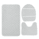 thumbnail image 5 of Set Juego De Baño 4 Piezas Con Cortina Deco Hogar Completo, 5 of 6