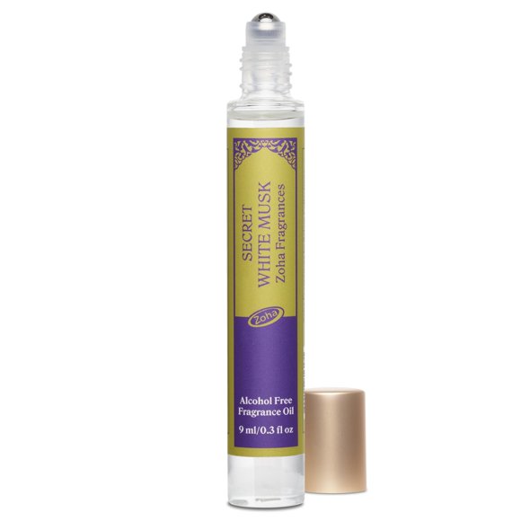 Perfume Zoha Secret White Musk para mujer y hombre, 10 ml