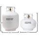 thumbnail image 4 of Cilindro para tanque de propano Flame King YSN11SQT, 5 kg, blanco, 4 of 4