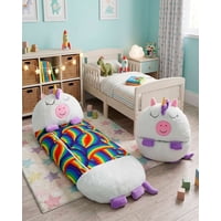Mylhogar - Saco De Dormir Para Niños 2 En 1: Almohada Y Saco Happy Nappers