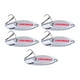 thumbnail image 2 of 5x Cucharas De Pesca Señuelos Cebos De Pesca Duros Para Grandes Distancias Cast Agua Dulce Plata 28g, 2 of 5