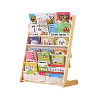 Santu Home & Deco - Estante De Libros Para Niños Blanco