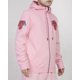 thumbnail image 2 of Sudadera con capucha para hombre Pro Standard NBA Knicks rosa de chenille con cremallera, 2 of 7