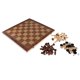 thumbnail image 5 of Juego de juego de viaje de madera 3 en 1 de damas de ajedrez y piezas de backgammon, 5 of 5
