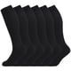 thumbnail image 1 of Calcetines de compresión de algodón +MD, 6 pares de 15 a 20 mm de Hg para mujeres y hombres, 1 of 6