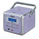thumbnail image 1 of Reproductor de CD estéreo portátil Boombox Jensen CD-660 Lavender, 1 of 3