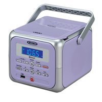 Reproductor De Cd Estéreo Portátil Boombox Jensen Cd-660 Lavender
