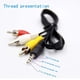 thumbnail image 3 of Cable Audio RCA Jack 3.5 mm 3 x 1 Salida Auxiliar. Aux. Macho Plug Carro PS3 1,5 metro, 3 of 3
