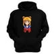 thumbnail image 1 of Polerón Canguro Sailor Moon Negro Talla Xl Unisex, 1 of 2