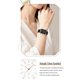 thumbnail image 4 of Explojoy Reloj de Cuarzo de Lujo para Mujer – Esfera Cuadrada Impermeable, Función de Calendario, Correa de Cuero O Acero de Moda, 4 of 11