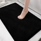 thumbnail image 1 of suxuMhao Tapetes de Baño, Tapete de Baño Negro Suave Absorbente Antideslizante, 19.7 X 31.5 Inch Paquete de 2, Tapete de Piso de Poliéster Lavable, Tapete de Decoración Práctica para el Hogar para, 1 of 4