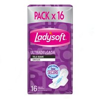 Toallas Higiénicas Normal Tela Suave 16 Un Ladysoft