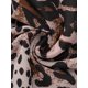 thumbnail image 5 of INSPIRE CHIC Vestido de Maternidad de Malla para Mujer Tanque Floral Ajustado Fruncido con Abertura Sin Mangas 2026 Verano Midi Vestidos de Embarazo 2XL Leopardo, 5 of 6