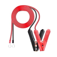 Ioensy - Cable De Batería Para Coches, Pinzas De Cocodrilo De Batería, Abrazadera De 30A, Cable De Salto De Batería De Fusible, 1M