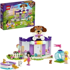 Lego Friends Doggy Day Care 41691 Building Kit; Birthday Gift For Kids, Comes With 2 Mini-Dolls And 2 Toy Dog Figures, New 2021 (221 Pieces)