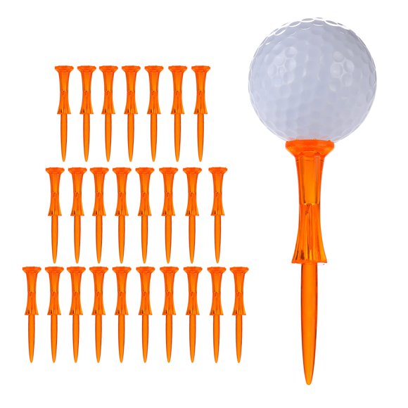 Camisetas de golf de plástico WMAWJBT de 8 puntos con fricción reducida, 50 unidades