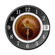 thumbnail image 3 of Reloj De Pared Con Símbolo De Taza De Café En Yin Y Yang Para Cafetería, Sala De Estar, 3 of 5