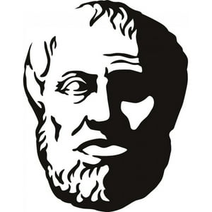 Rienda Libre Graphics - Decomural Aristotle Portrait Ancient Greece Ws-17873