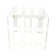 thumbnail image 2 of Valla De Piquete Valla Decorativa De Madera Resistente Para Jardín, Patio, Piscina, Césped, Color Blanco, Altura 30cm, 2 of 5