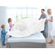 thumbnail image 3 of Cobertura Utopia de cama doble blanca, 300 g/m², microfibra suave, 3 of 9