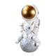 thumbnail image 3 of Estatuilla De Astronauta Escultura Estatua De Astronauta Para Estantería Estantería De Mesa 18cmx10cmx7.5cm, 3 of 5