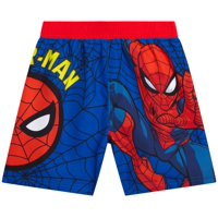 Bañador Para Niños Marvel Spider-Man Azul Con Telaraña Talla 8