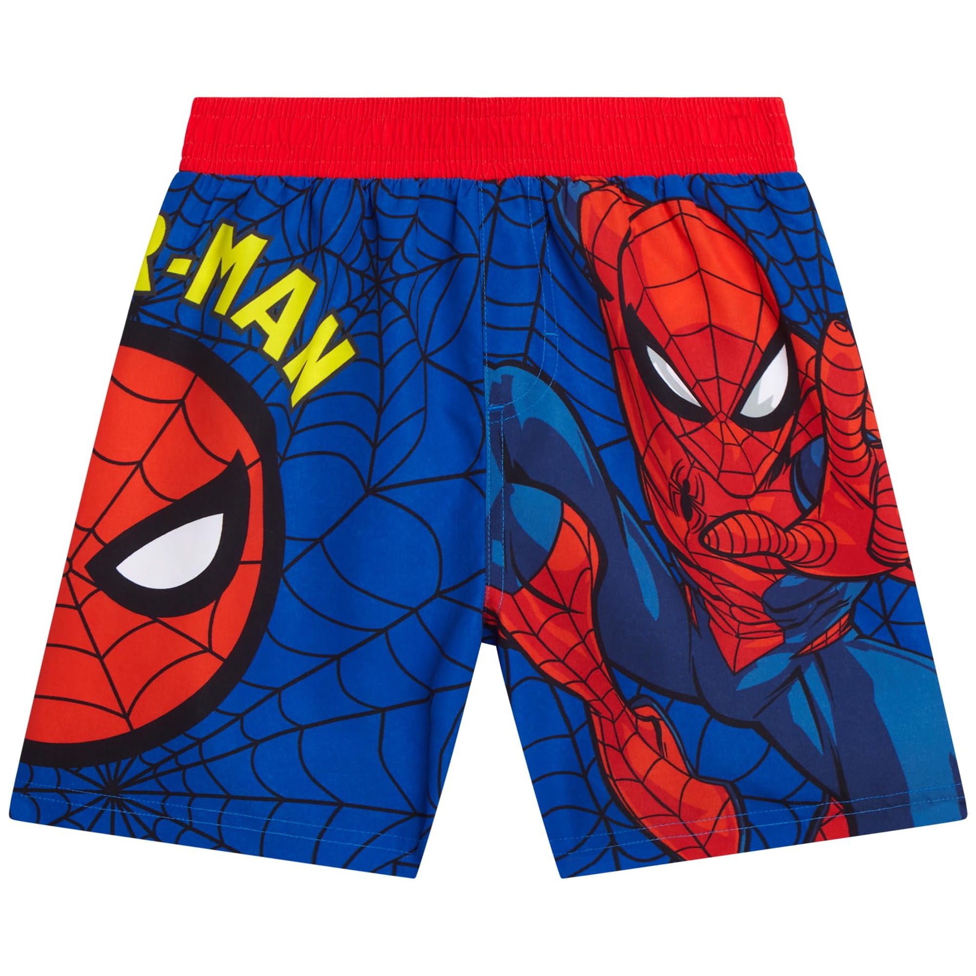 Bañador Para Niños Marvel Spider-man Azul Con Telaraña Talla 8