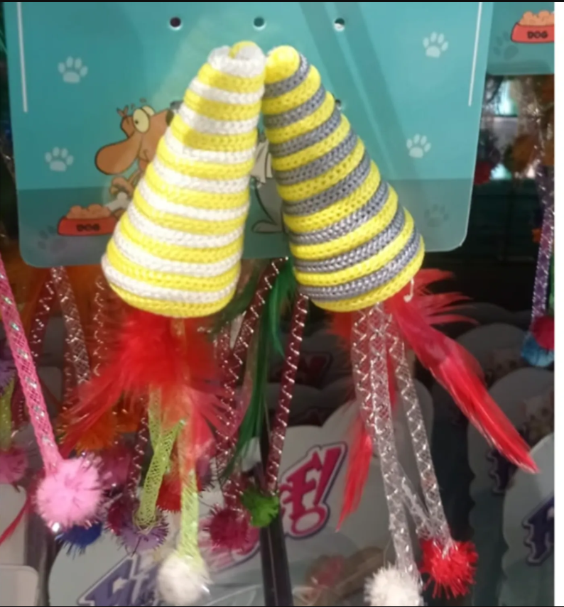 Genérico - Juguete Multicolor Para Gatos Mascotas