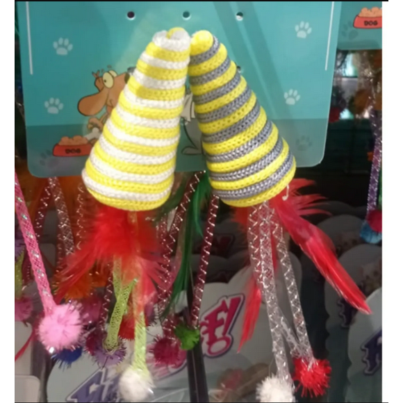 Juguete Multicolor Para Gatos Mascotas