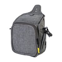 Magideal - Bolsa Para Golosinas Para Adiestramiento De Perros, Riñonera Para Mascotas Y Dispensador De Bolsas Para Desechos, Bolsa Para Pasear Perros Con Múltipl Gris Claro