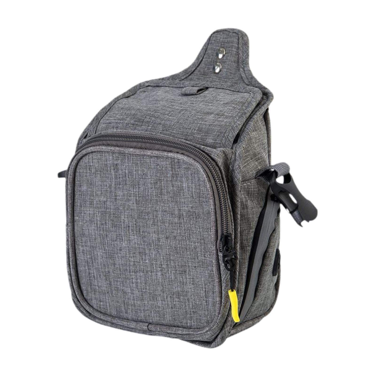 Magideal - Bolsa Para Golosinas Para Adiestramiento De Perros, Riñonera Para Mascotas Y Dispensador De Bolsas Para Desechos, Bolsa Para Pasear Perros Con Múltipl Gris Claro