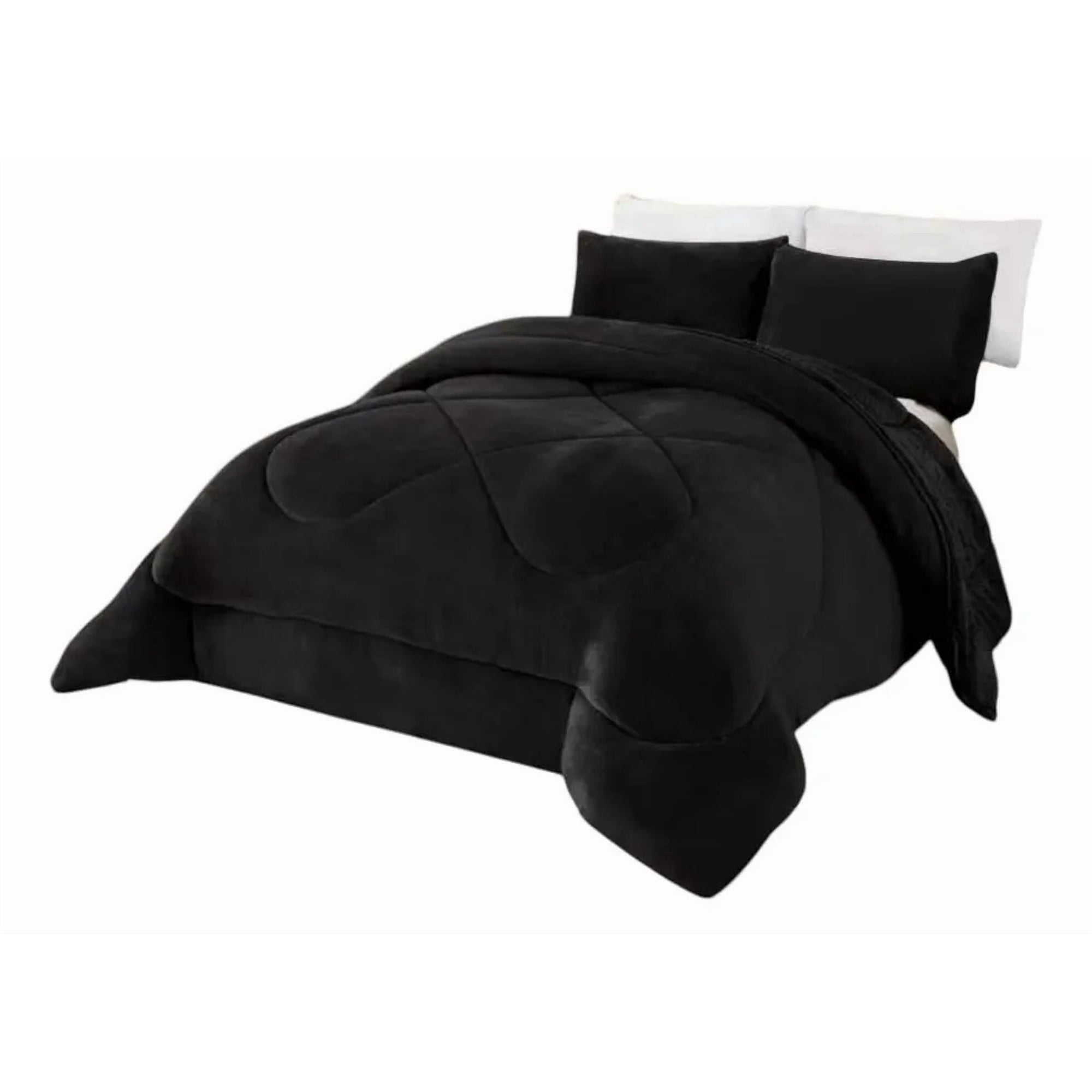 Genérico - Cubrecama Invierno Plush Chiporro 2 Plazas Lisos Mp