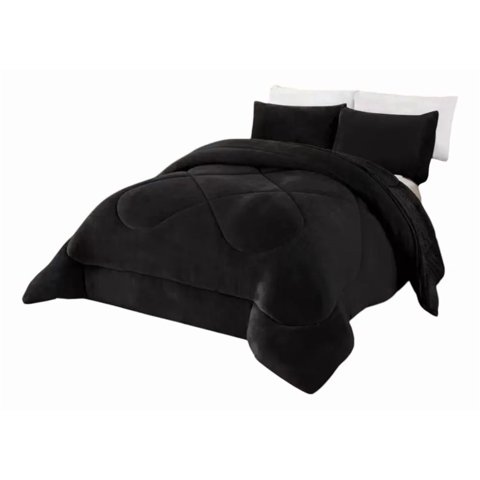 Genérico - Cubrecama Invierno Plush Chiporro 2 Plazas Lisos Mp