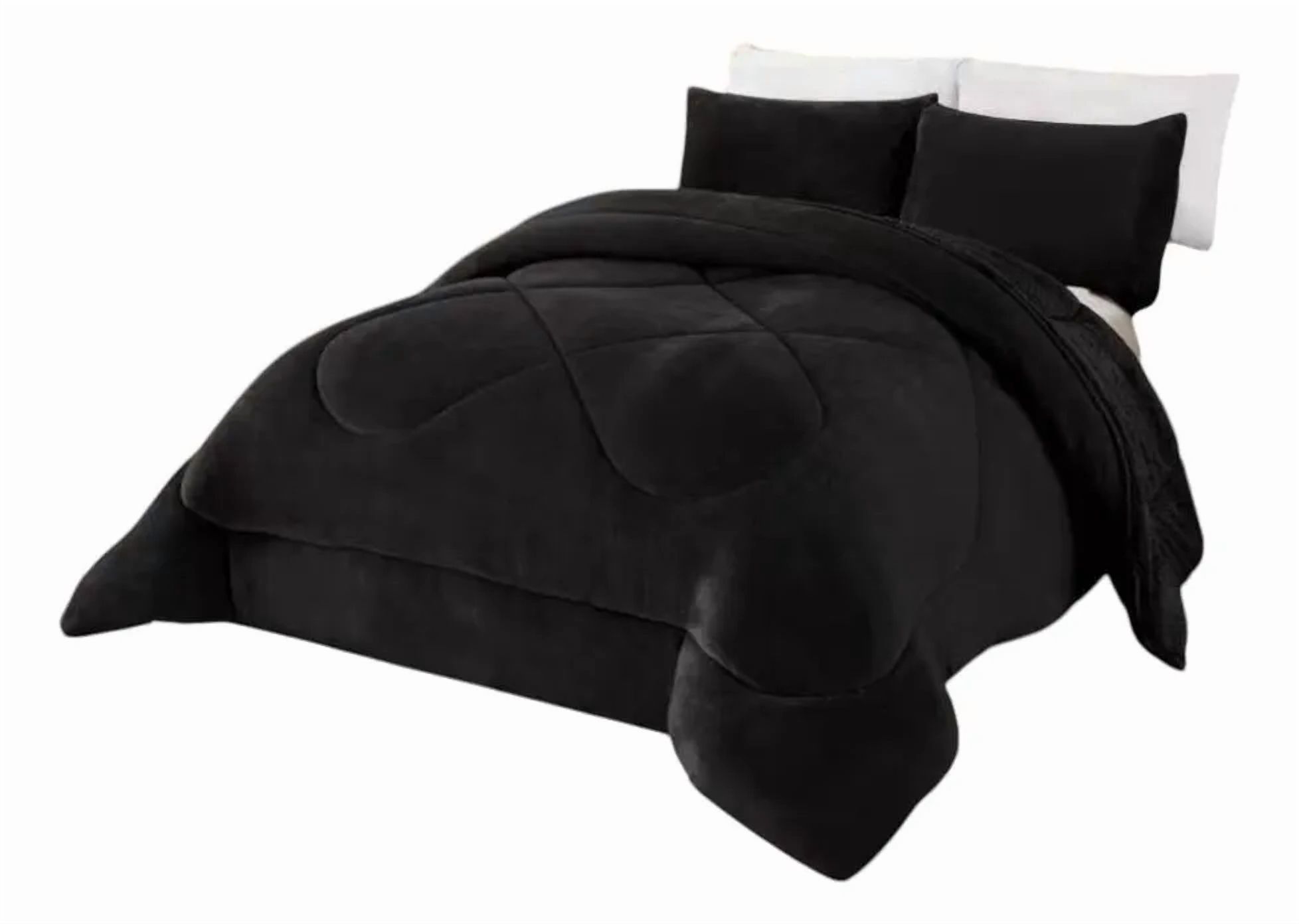 Genérico - Cubrecama Invierno Plush Chiporro 2 Plazas Lisos Mp