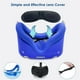 thumbnail image 4 of Juego de accesorios de VR para Quest 2: carcasa de silicona, empuñaduras para el mando, protector facial, tapones para los botones, juego de paños para las gafas y protector de lentes-Azul, 4 of 6
