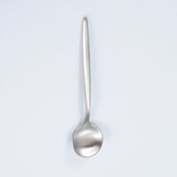 Xmhytop 4 Piezas Cubiertos De, Utensilios De Cocina Y Cubiertos Cotidianos,Cuchara De Postre,Plateado A