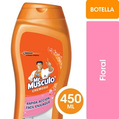 Limpiador Platinum Crema Floral 450 Ml Mr. Músculo