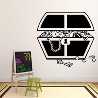 Rienda Libre Graphics - Decomural Treasure Chest Pirate Ws-32982