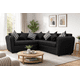 thumbnail image 1 of SECCIONAL ALEMANIA PU NEGRO TELA NEGRO, 1 of 3